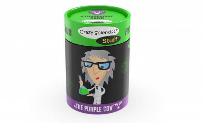 Mini eksperymenty The Purple Cow - Piasek hydrofobowy